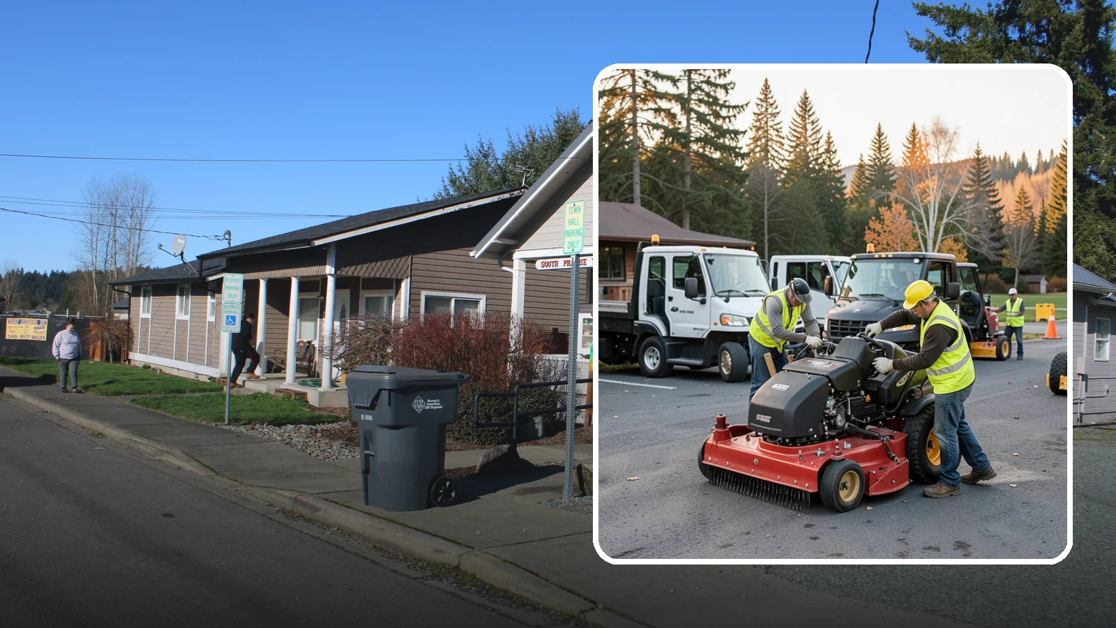 Mower Fleet Servicing in South Prairie, Pierce County, WA - Blade, deck, and engine service that keeps a mowing fleet cutting cleanly all season.