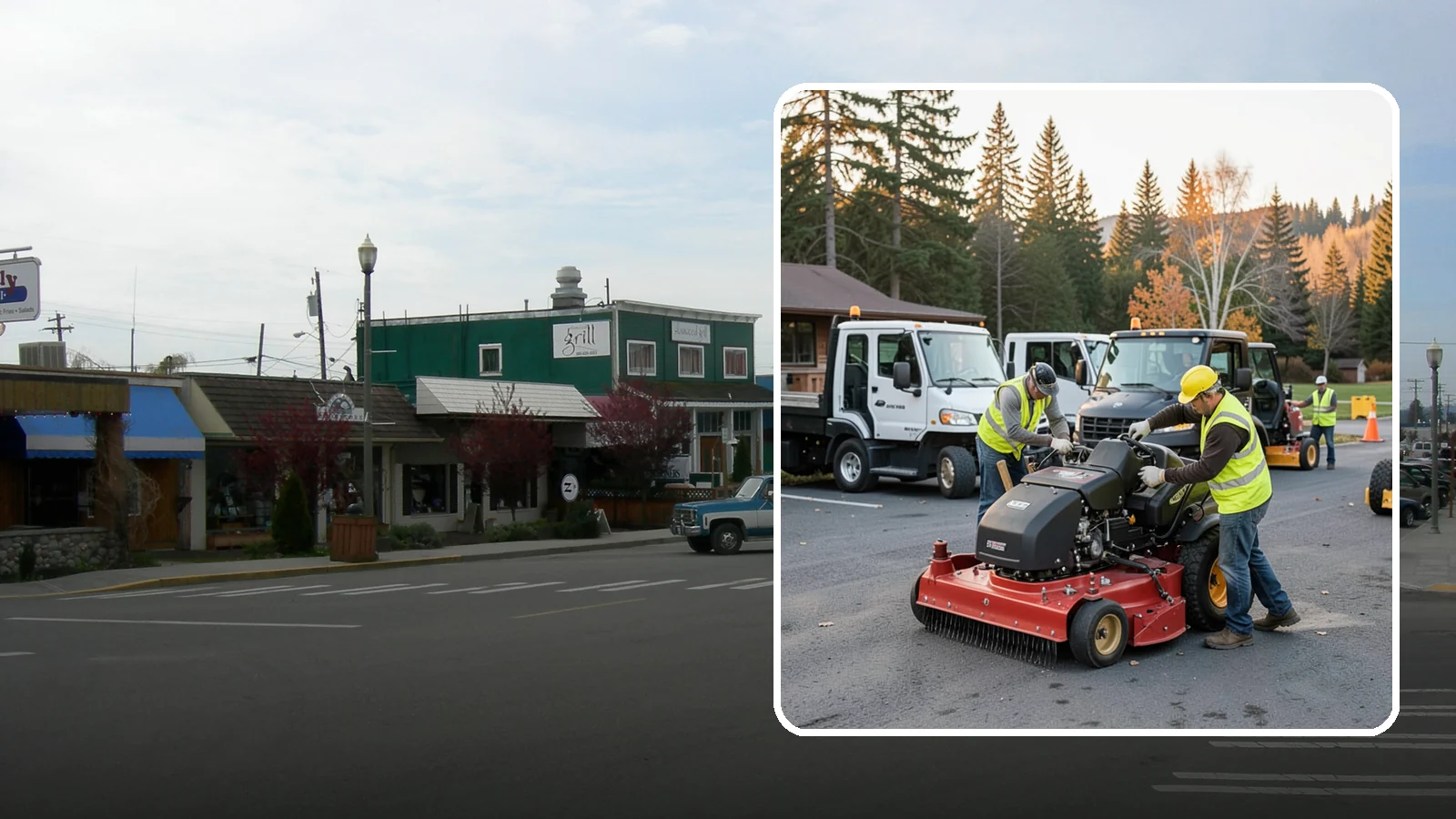 Mower Fleet Servicing in Stanwood, Snohomish County, WA - Blade, deck, and engine service that keeps a mowing fleet cutting cleanly all season.