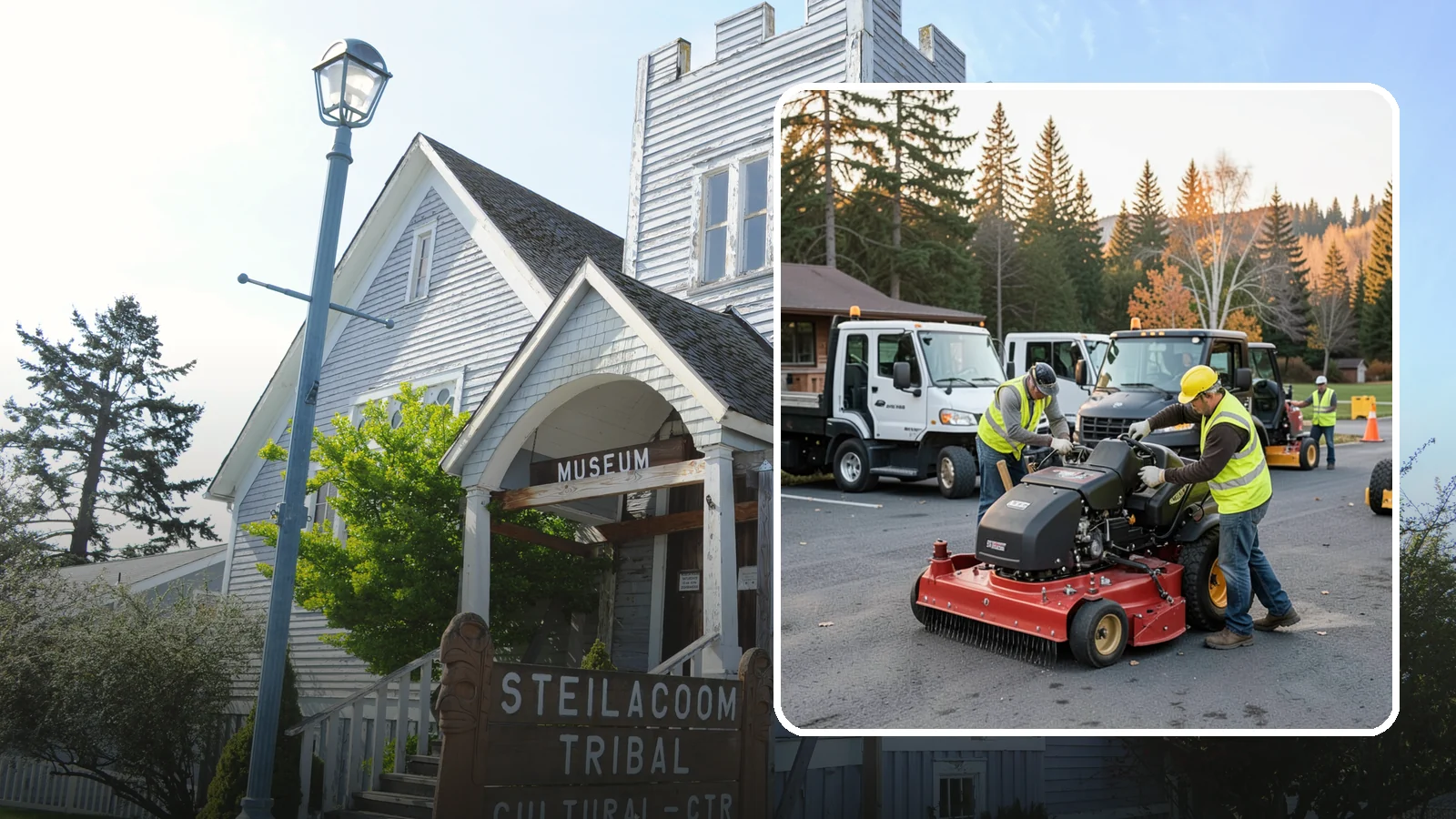 Mower Fleet Servicing in Steilacoom, Pierce County, WA - Blade, deck, and engine service that keeps a mowing fleet cutting cleanly all season.