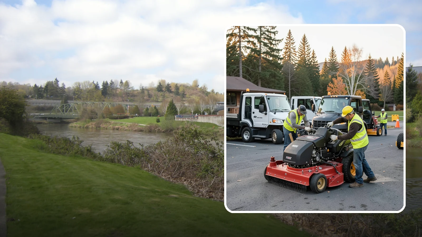 Mower Fleet Servicing in Tukwila, King County, WA - Blade, deck, and engine service that keeps a mowing fleet cutting cleanly all season.