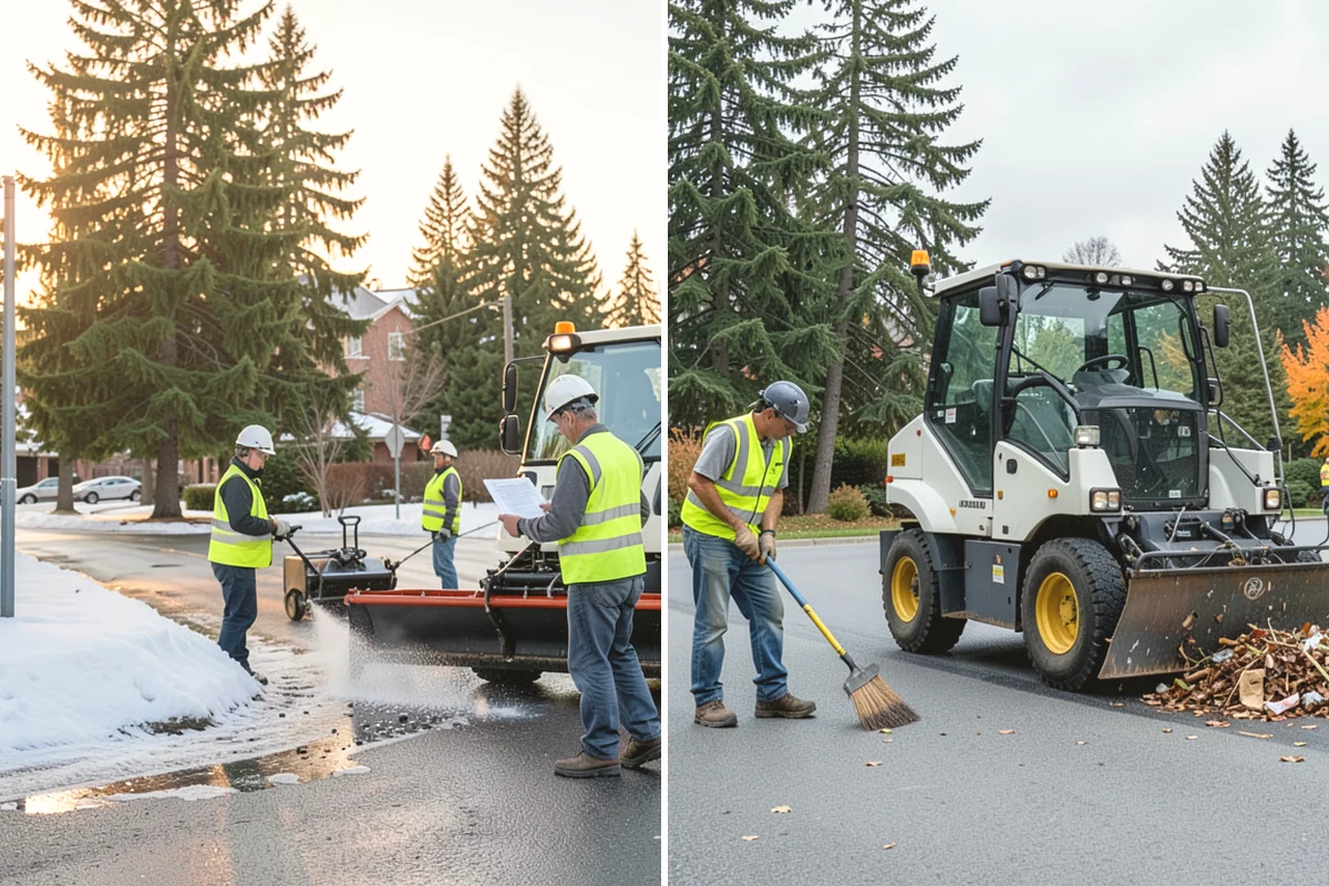 Mower Fleet Servicing in Tukwila, King County, WA - Collect the mower fleet for inspection