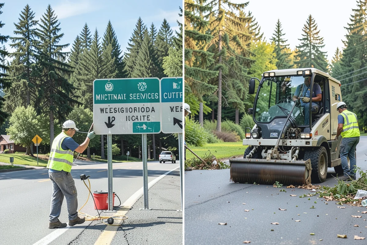 Mower Fleet Servicing in Wilkeson, Pierce County, WA - Collect the mower fleet for inspection