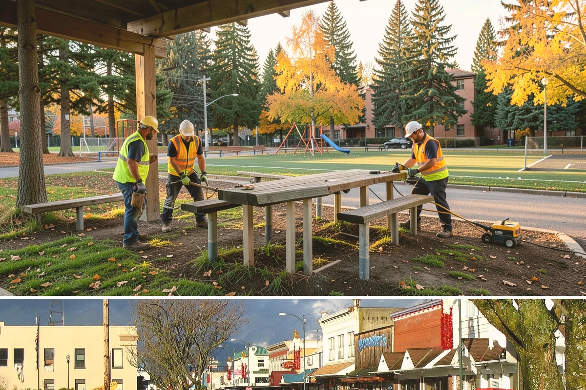 Mulch Installation in Arlington, Snohomish County, WA - Mulch is most commonly refreshed in spring to lock in moisture ahead of summer, with a lighter fall application to protect roots...