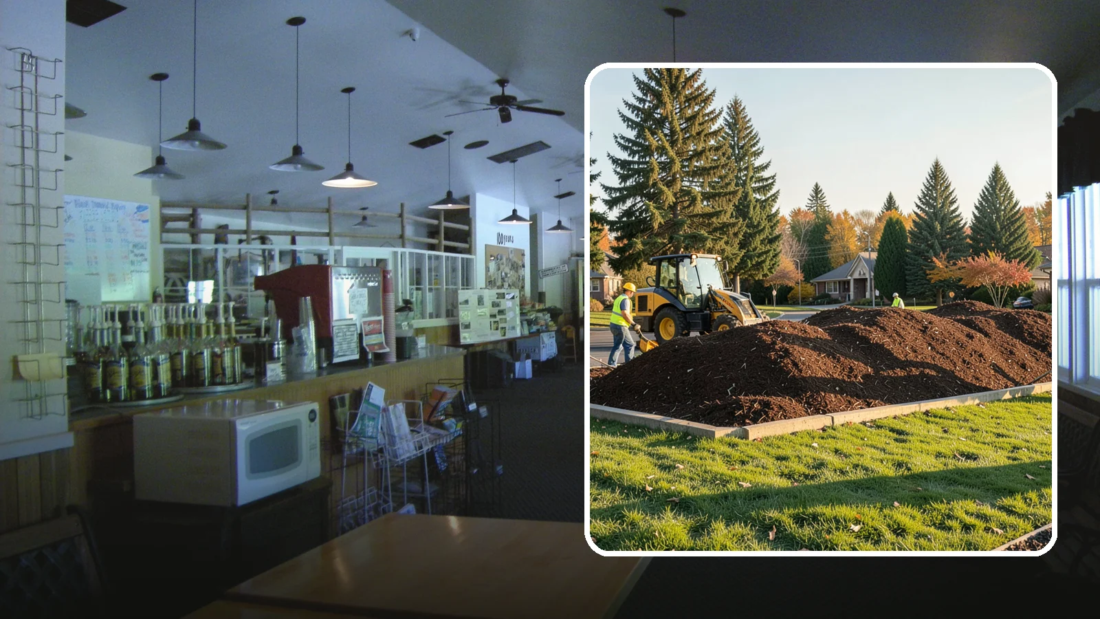 Mulch Installation in Black Diamond, King County, WA - Fresh mulch installation that suppresses weeds, retains moisture, and gives public beds a uniform finish.