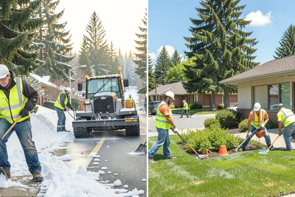 Mulch Installation in Burien, King County, WA - Prep beds by edging, weeding, and clearing debris