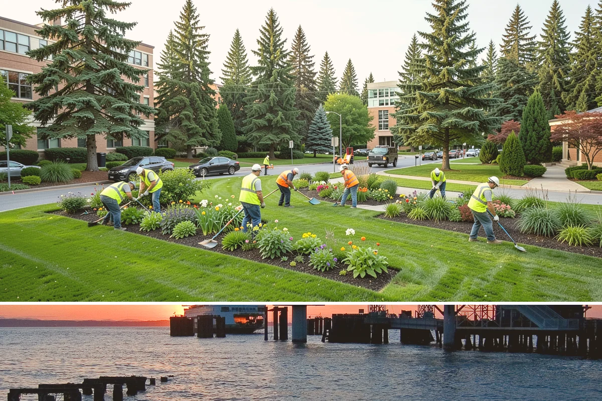 Mulch Installation in Edmonds, Snohomish County, WA - Mulch is most commonly refreshed in spring to lock in moisture ahead of summer, with a lighter fall application to protect roots...