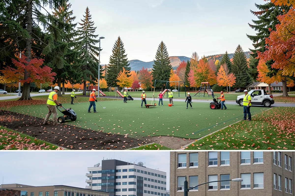 Mulch Installation in Everett, Snohomish County, WA - Mulch is most commonly refreshed in spring to lock in moisture ahead of summer, with a lighter fall application to protect roots...