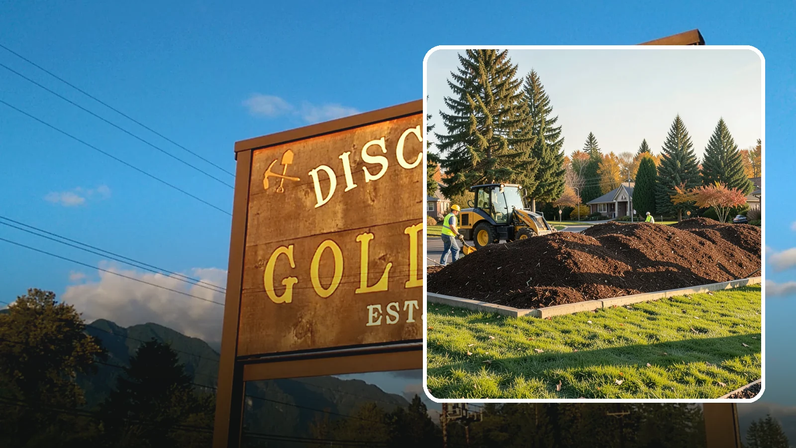 Mulch Installation in Gold Bar, Snohomish County, WA - Fresh mulch installation that suppresses weeds, retains moisture, and gives public beds a uniform finish.
