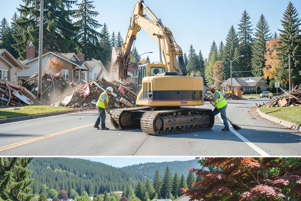 Mulch Installation in Index, Snohomish County, WA - Mulch is most commonly refreshed in spring to lock in moisture ahead of summer, with a lighter fall application to protect roots...
