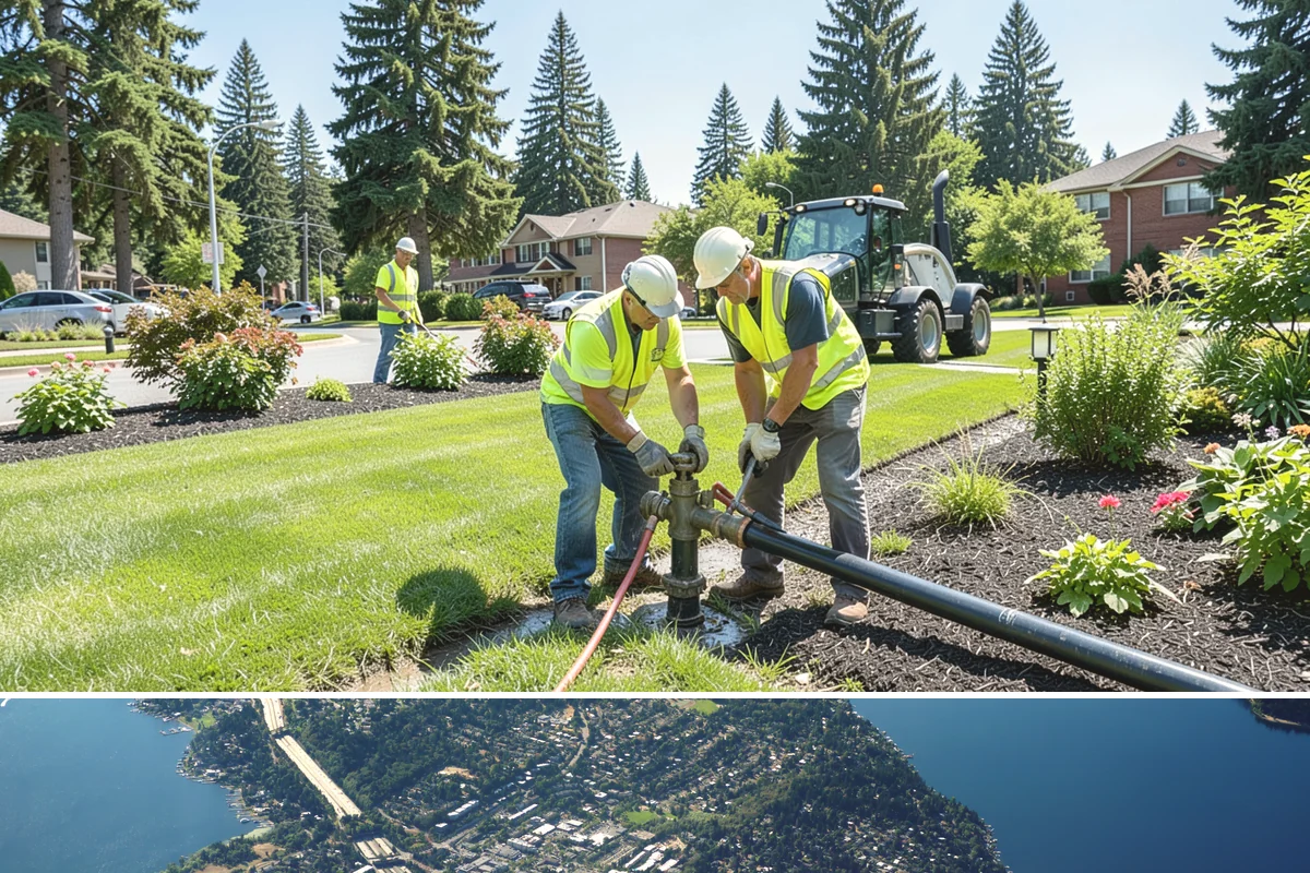 Mulch Installation in Mercer Island, King County, WA - Mulch is most commonly refreshed in spring to lock in moisture ahead of summer, with a lighter fall application to protect roots...