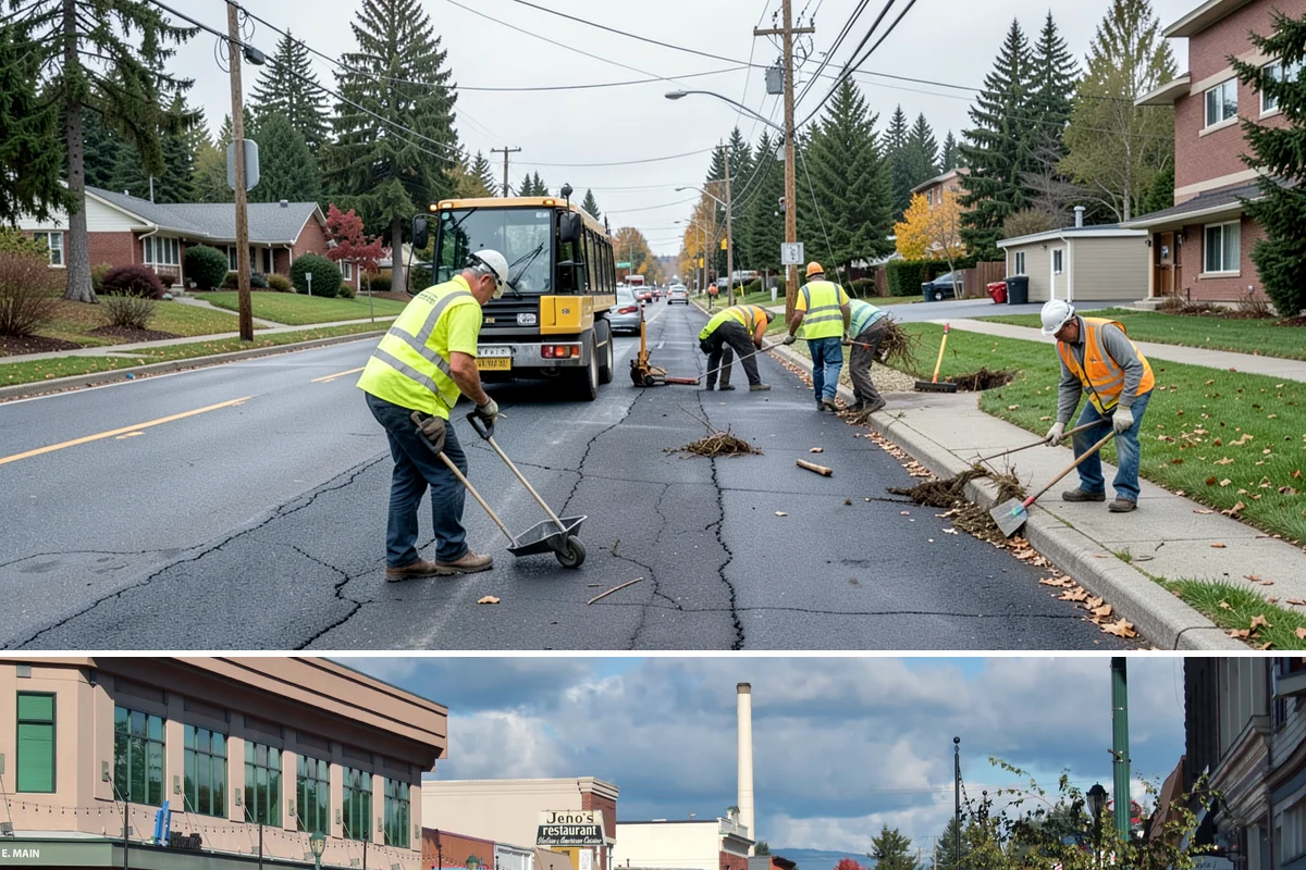 Mulch Installation in Monroe, Snohomish County, WA - Mulch is most commonly refreshed in spring to lock in moisture ahead of summer, with a lighter fall application to protect roots...