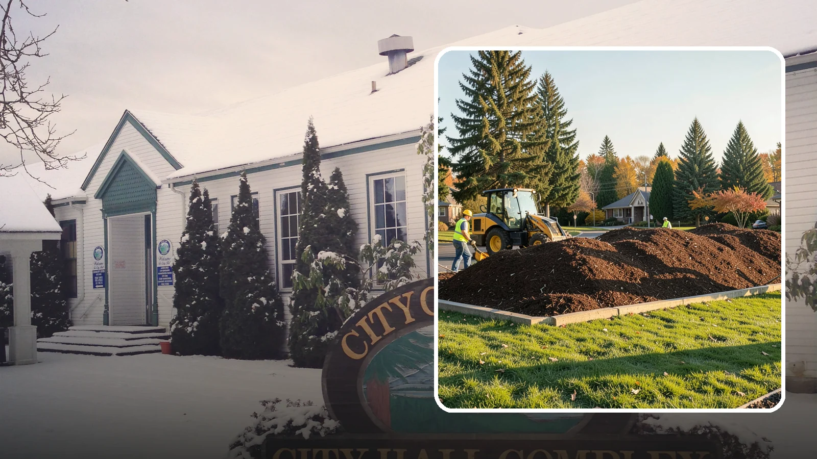 Mulch Installation in Pacific, King County, WA - Fresh mulch installation that suppresses weeds, retains moisture, and gives public beds a uniform finish.