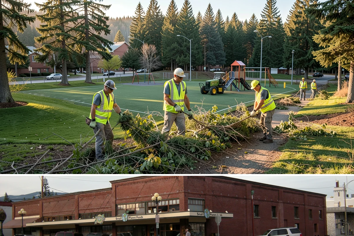 Mulch Installation in Sedro-Woolley, Skagit County, WA - Mulch is most commonly refreshed in spring to lock in moisture ahead of summer, with a lighter fall application to protect roots...