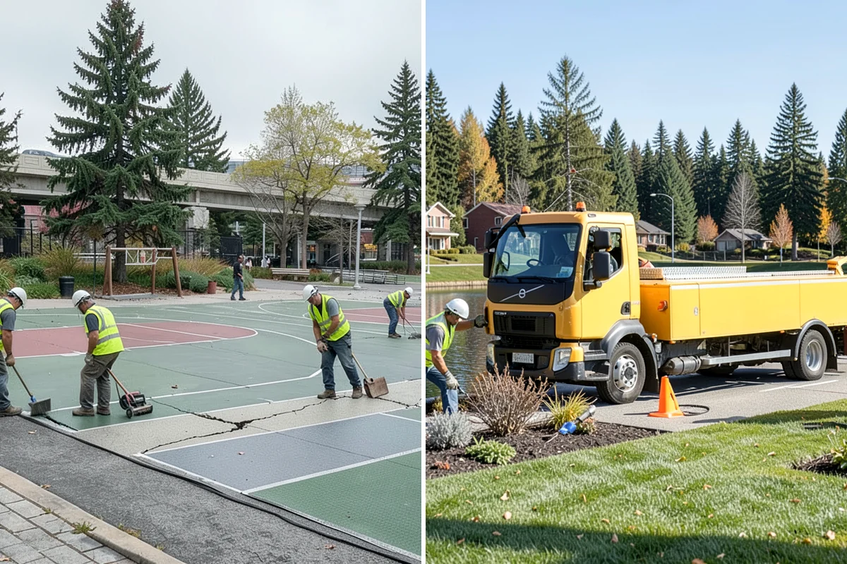 Mulch Installation in Snoqualmie, King County, WA - Prep beds by edging, weeding, and clearing debris
