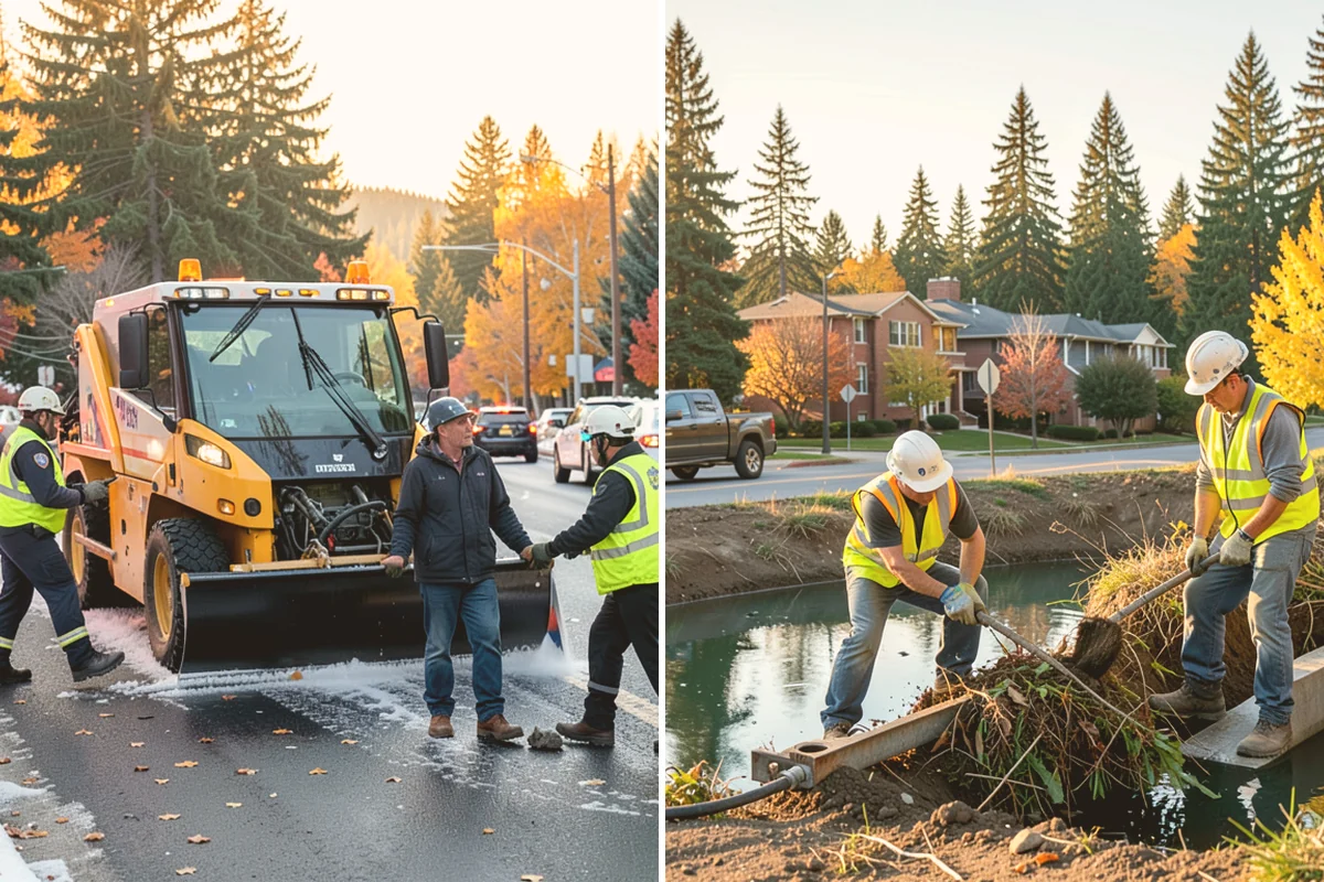 Mulch Installation in Stanwood, Snohomish County, WA - Prep beds by edging, weeding, and clearing debris