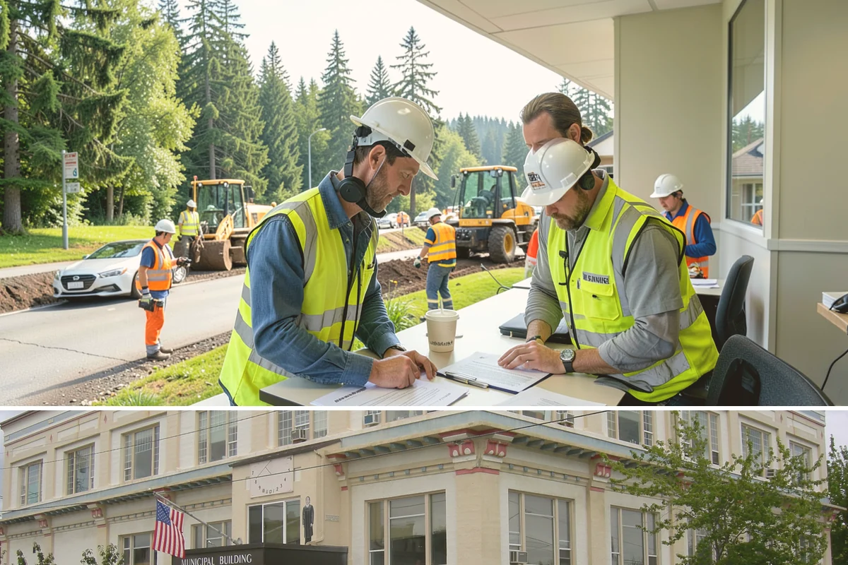 Municipal ADA Ramp Construction in Anacortes, Skagit County, WA - Dry-weather months allow the precise finishing and slope control that ramp compliance measurements depend on.