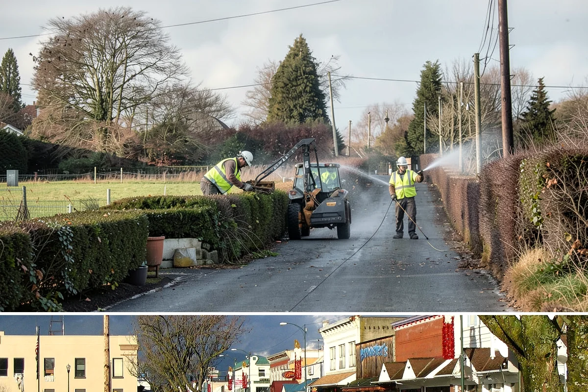 Municipal ADA Ramp Construction in Arlington, Snohomish County, WA - Dry-weather months allow the precise finishing and slope control that ramp compliance measurements depend on.
