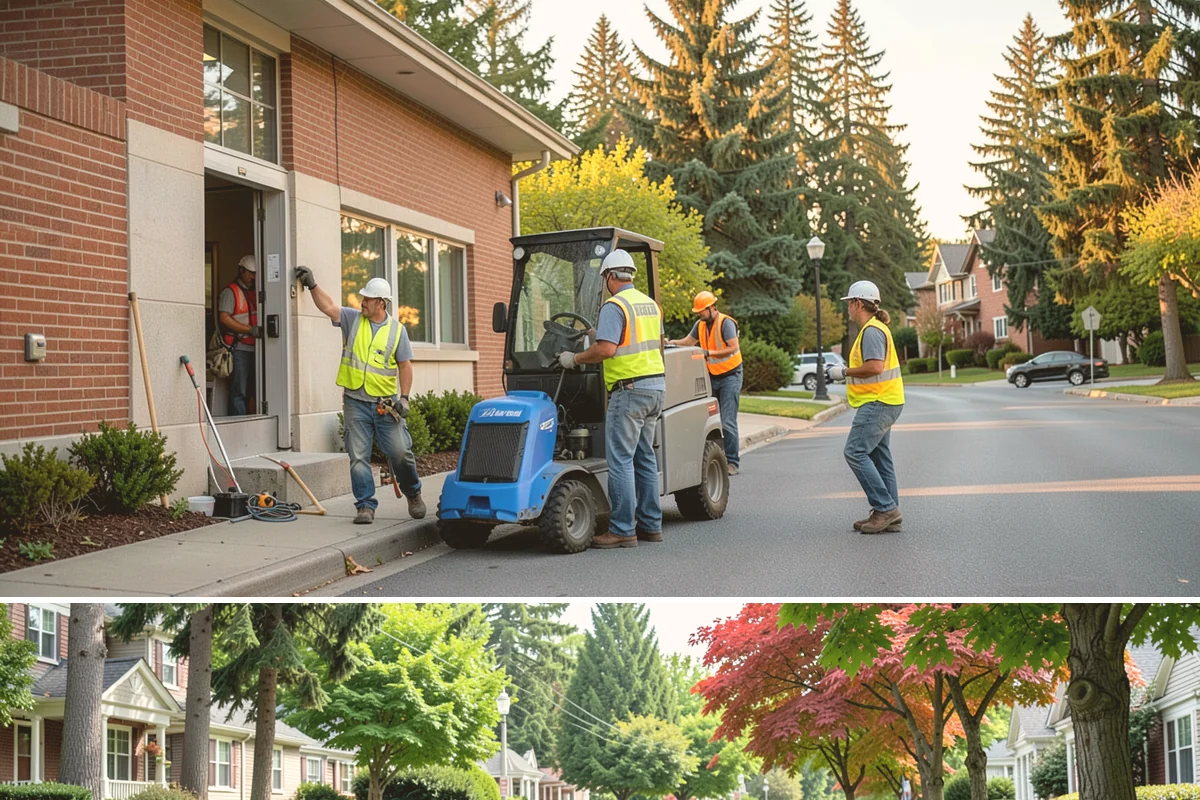 Municipal ADA Ramp Construction in Beaux Arts Village, King County, WA - Dry-weather months allow the precise finishing and slope control that ramp compliance measurements depend on.