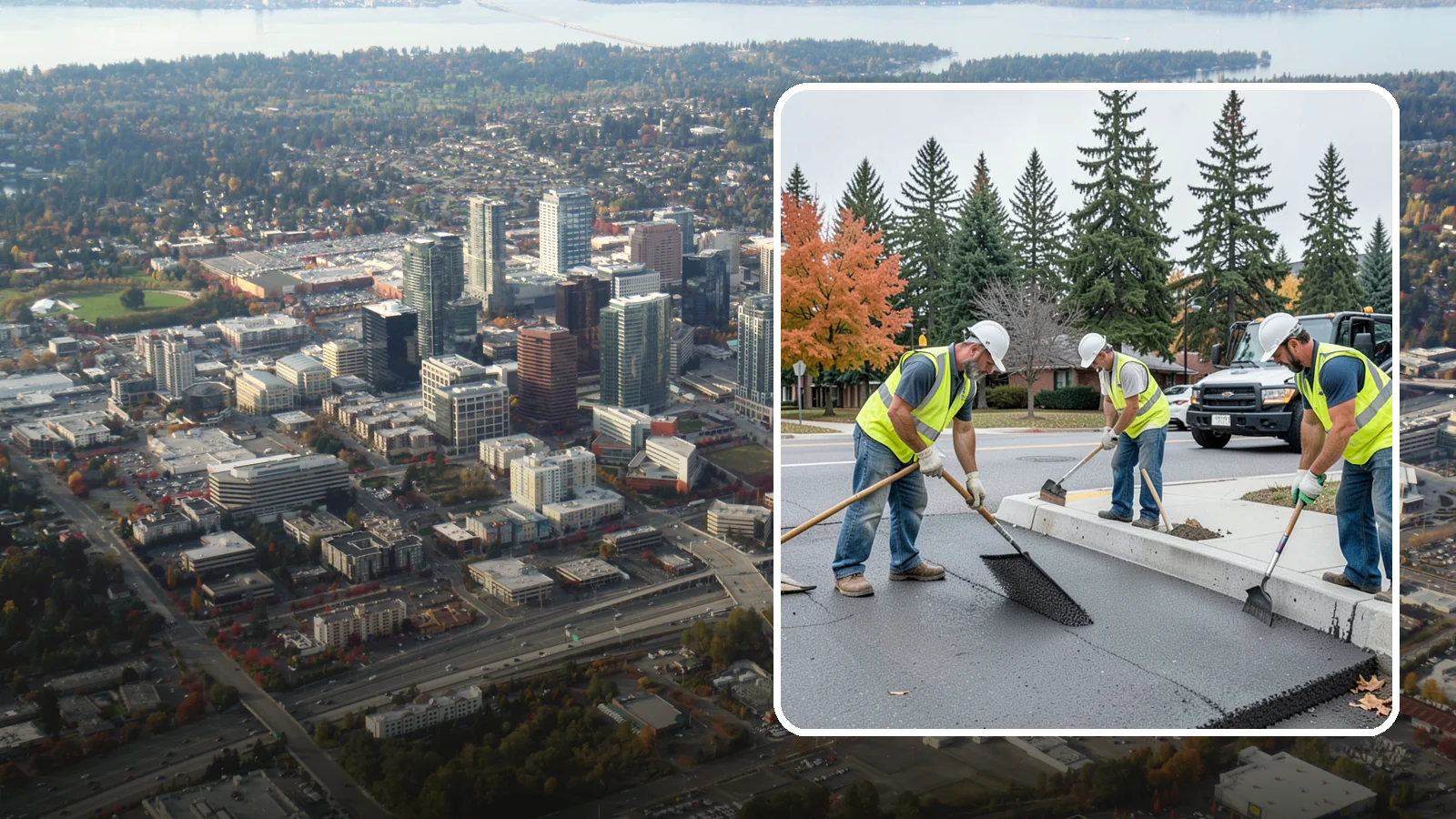 Municipal ADA Ramp Construction in Bellevue, King County, WA - Construct compliant curb ramps that bring intersections into ADA and PROWAG conformance during transition-plan implementation.
