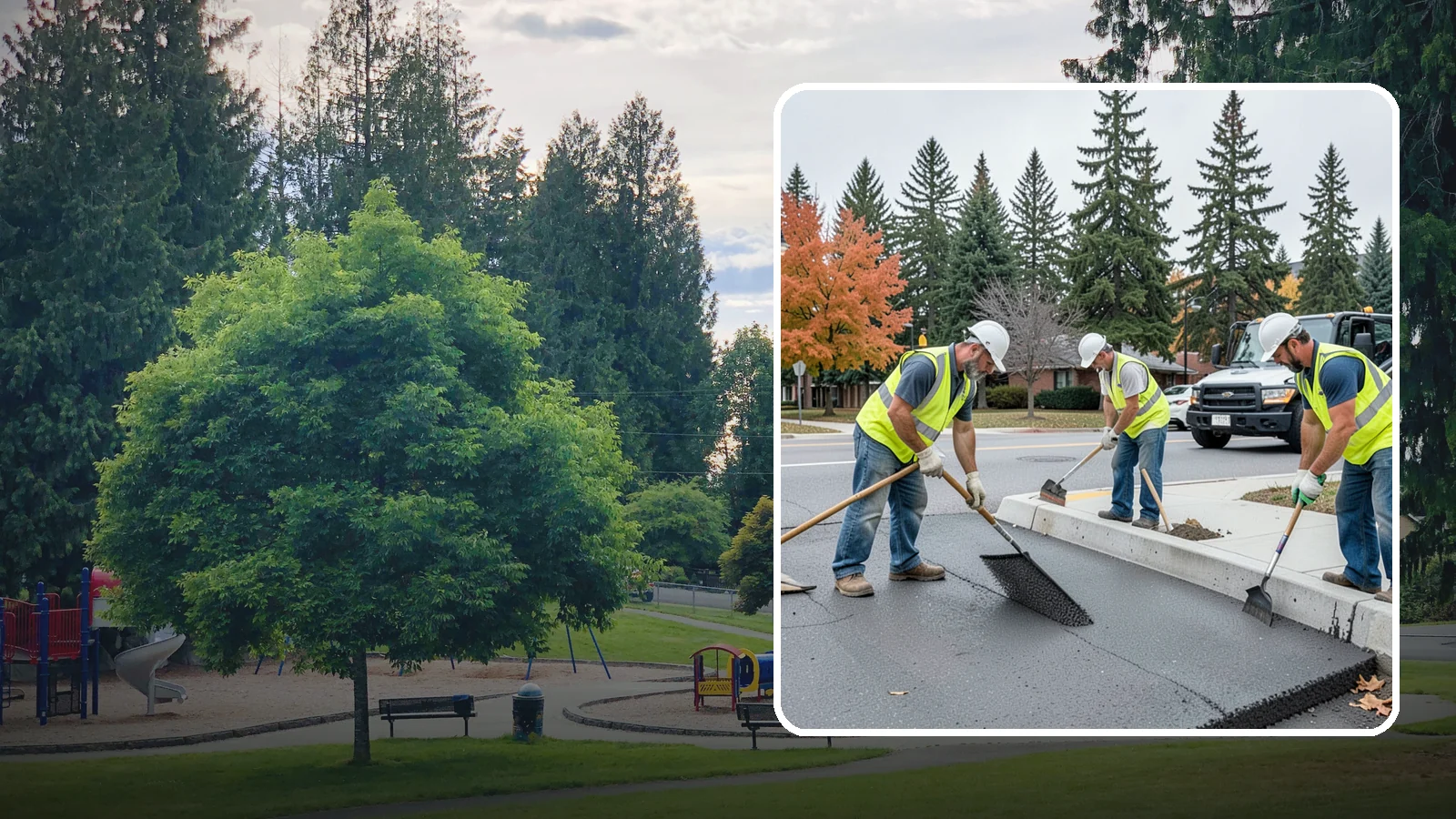 Municipal ADA Ramp Construction in Bonney Lake, Pierce County, WA - Construct compliant curb ramps that bring intersections into ADA and PROWAG conformance during transition-plan implementation.