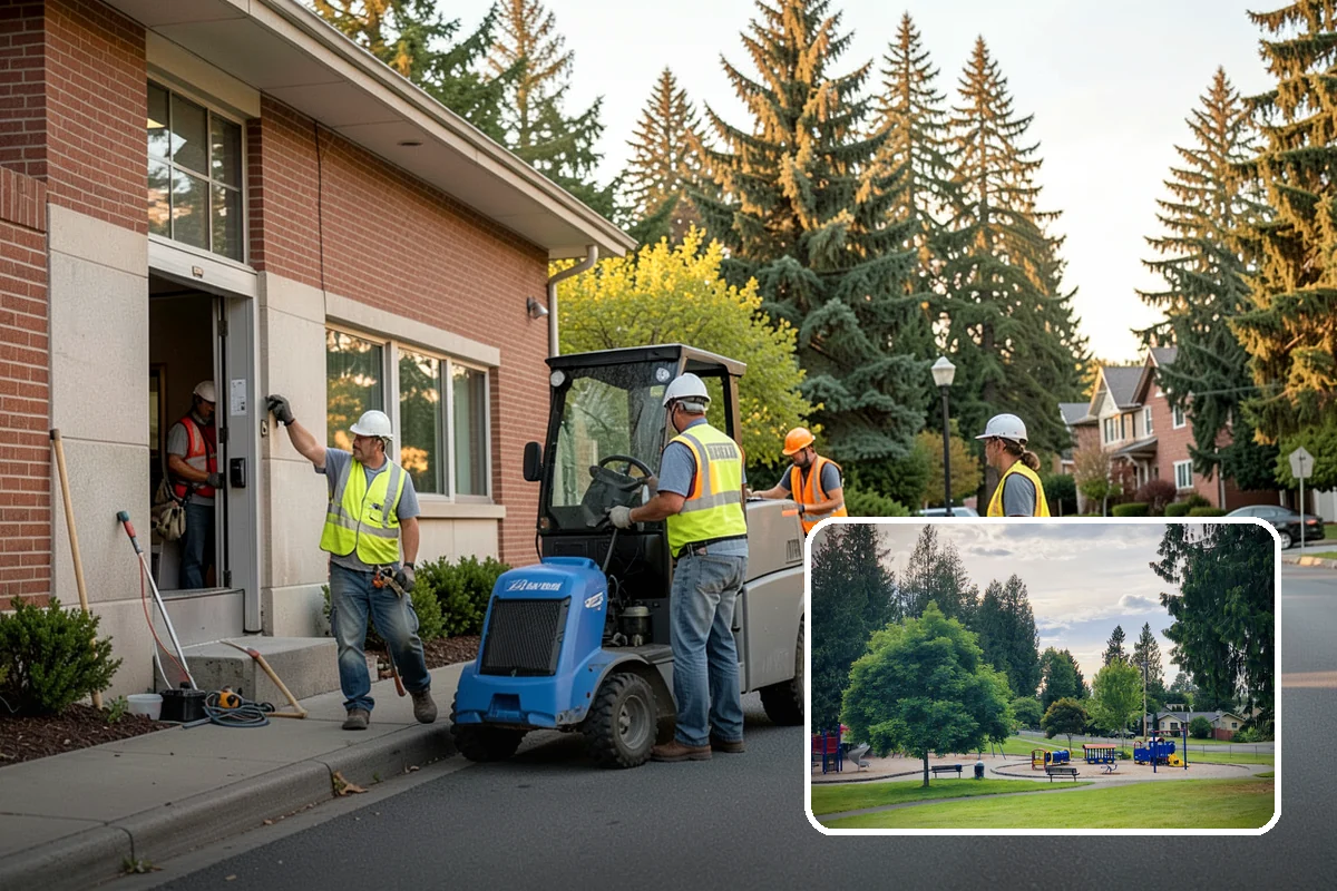 Municipal ADA Ramp Construction in Bonney Lake, Pierce County, WA - Advances your ADA transition plan with defensible compliance documentation