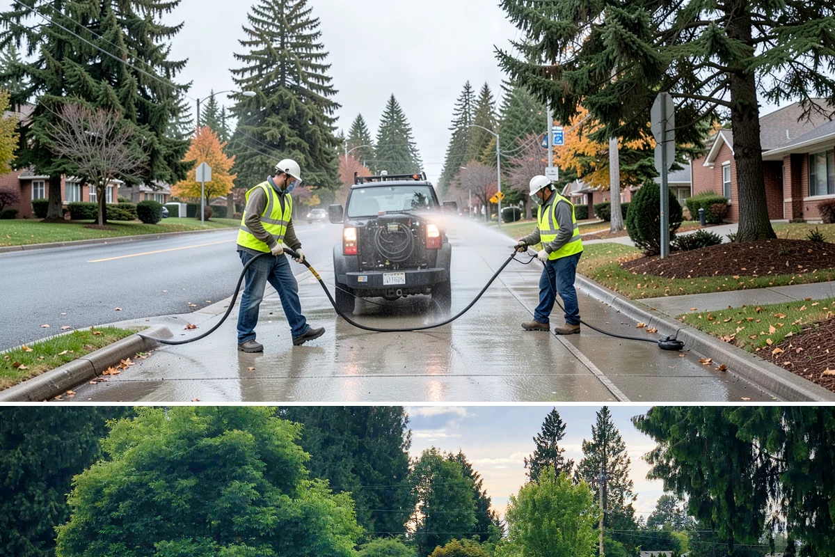 Municipal ADA Ramp Construction in Bonney Lake, Pierce County, WA - Dry-weather months allow the precise finishing and slope control that ramp compliance measurements depend on.