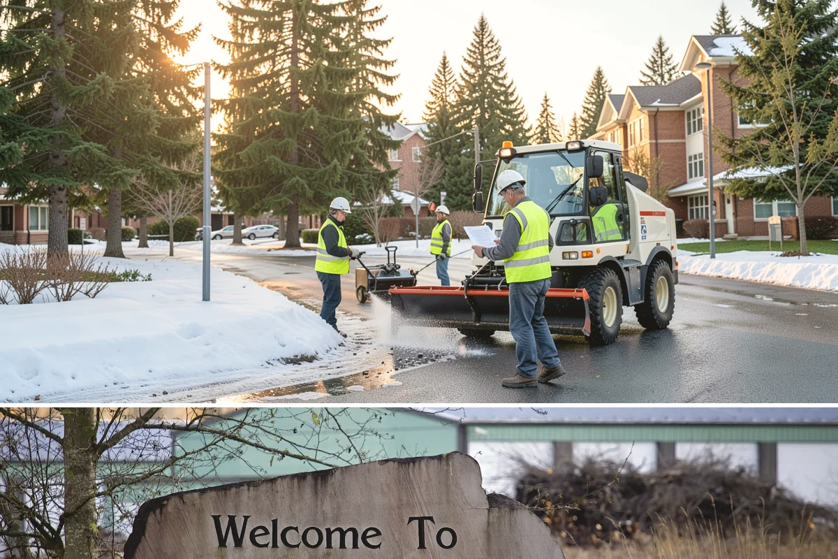 Municipal ADA Ramp Construction in Buckley, Pierce County, WA - Dry-weather months allow the precise finishing and slope control that ramp compliance measurements depend on.