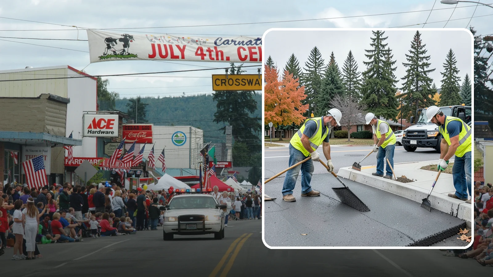 Municipal ADA Ramp Construction in Carnation, King County, WA - Construct compliant curb ramps that bring intersections into ADA and PROWAG conformance during transition-plan implementation.