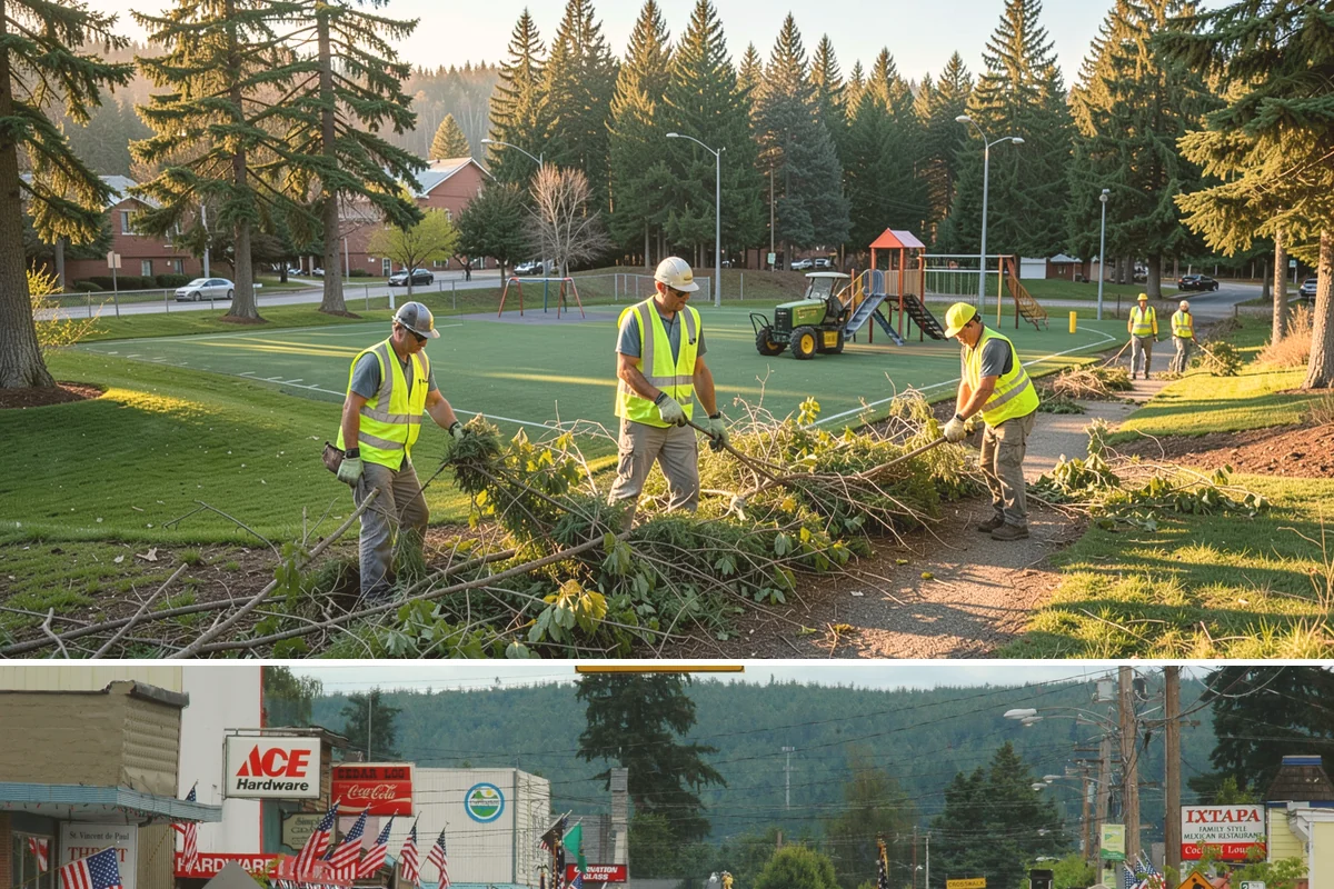 Municipal ADA Ramp Construction in Carnation, King County, WA - Dry-weather months allow the precise finishing and slope control that ramp compliance measurements depend on.