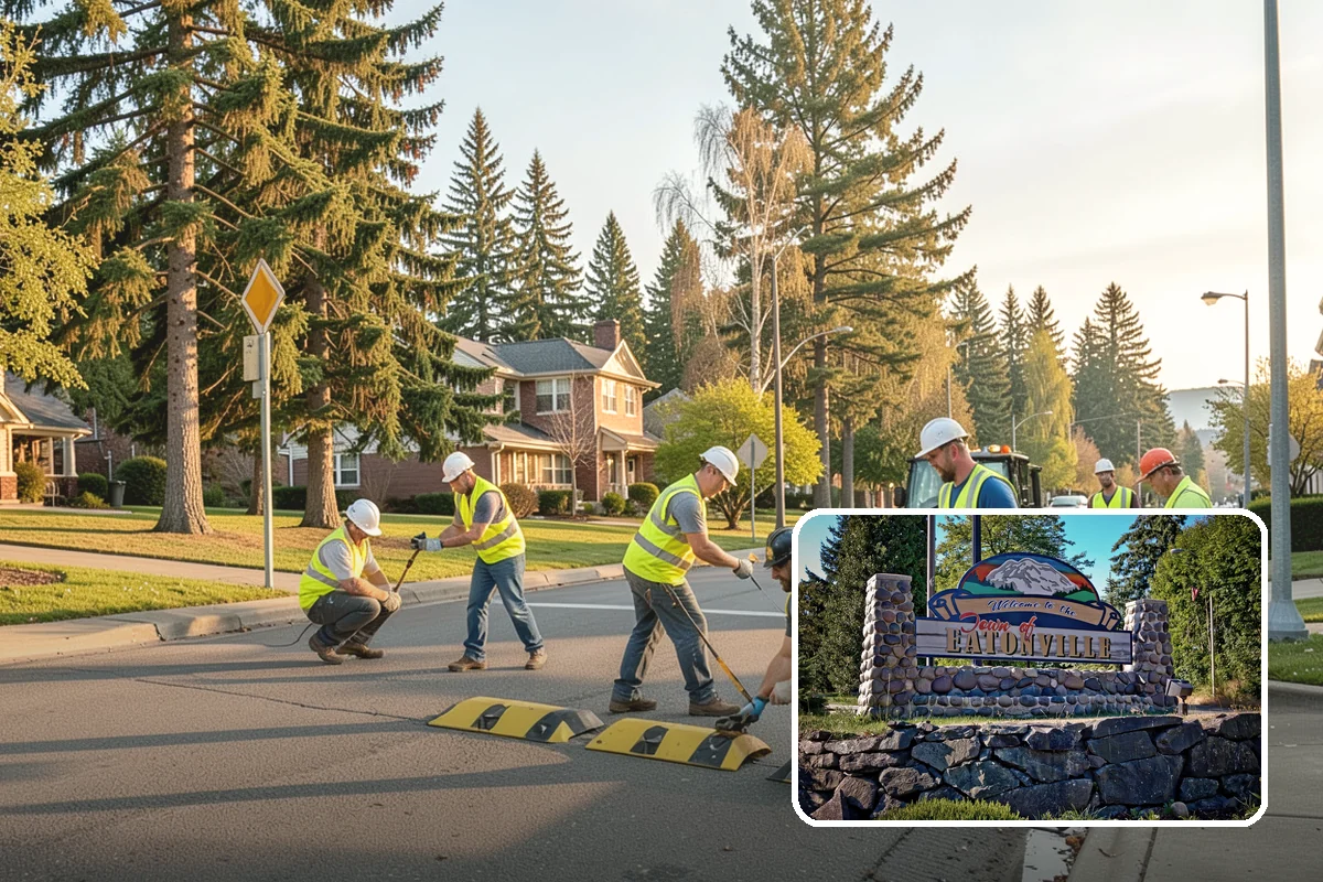 Municipal ADA Ramp Construction in Eatonville, Pierce County, WA - Advances your ADA transition plan with defensible compliance documentation