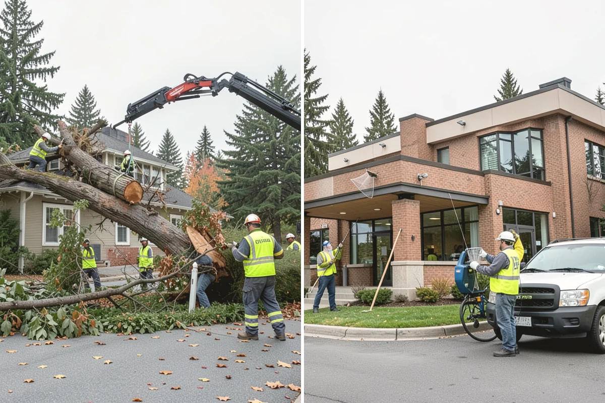 Municipal ADA Ramp Construction in Edgewood, Pierce County, WA - Field measurement of existing slopes, landings, and drainage