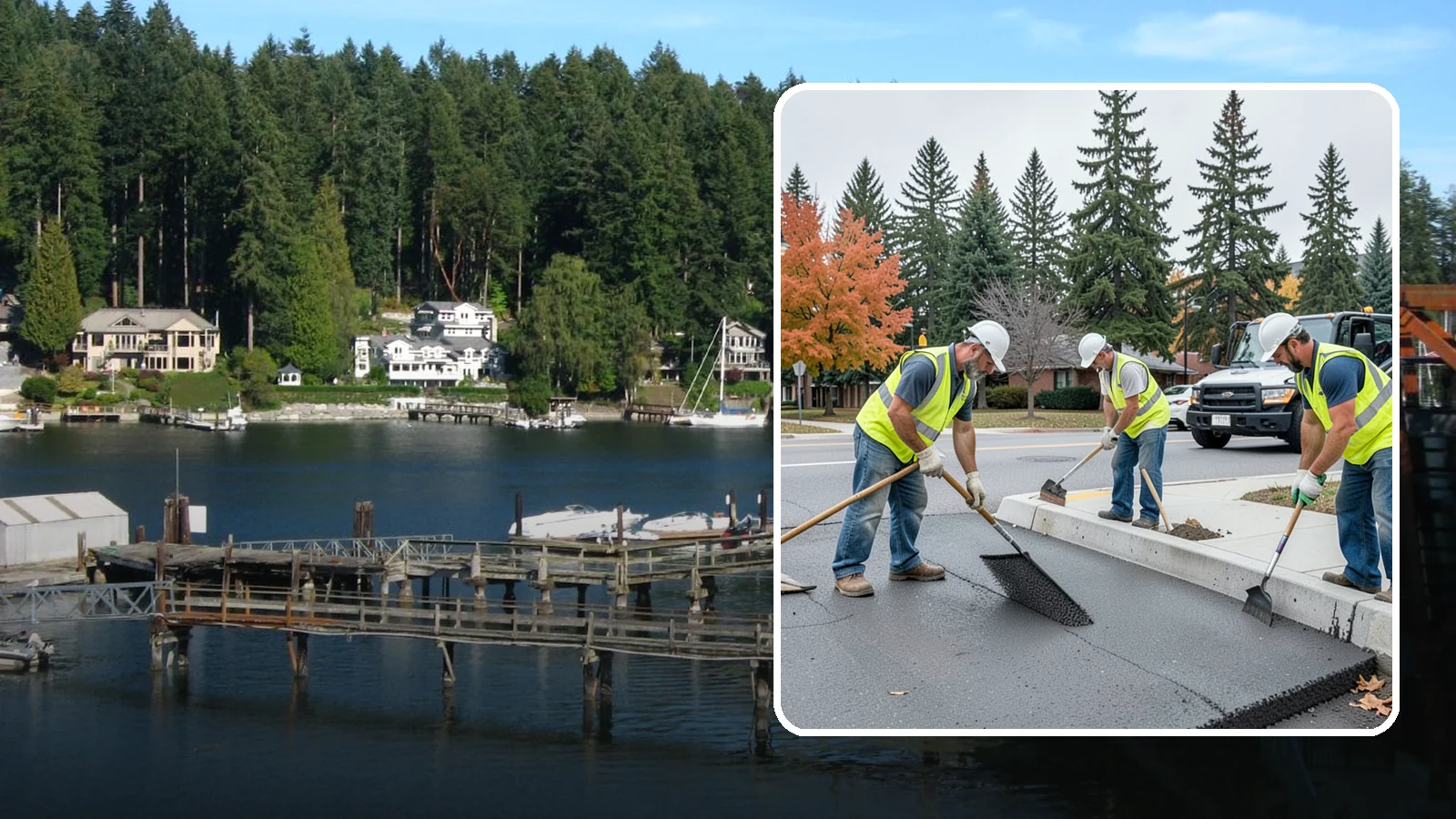 Municipal ADA Ramp Construction in Gig Harbor, Pierce County, WA - Construct compliant curb ramps that bring intersections into ADA and PROWAG conformance during transition-plan implementation.