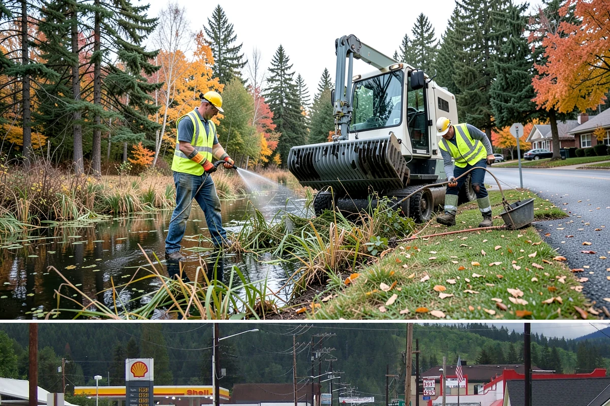 Municipal ADA Ramp Construction in Granite Falls, Snohomish County, WA - Dry-weather months allow the precise finishing and slope control that ramp compliance measurements depend on.