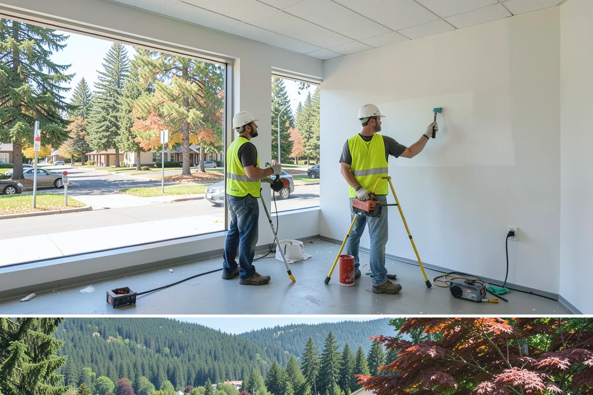 Municipal ADA Ramp Construction in Index, Snohomish County, WA - Dry-weather months allow the precise finishing and slope control that ramp compliance measurements depend on.