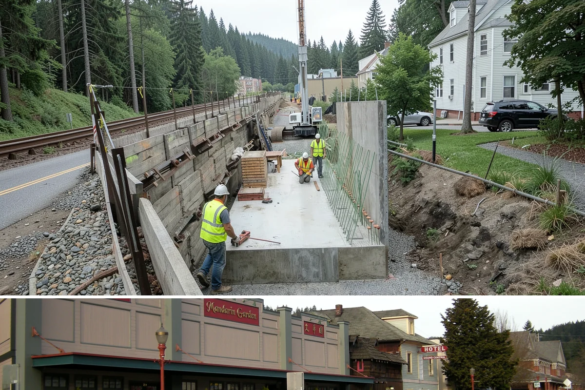 Municipal ADA Ramp Construction in Issaquah, King County, WA - Dry-weather months allow the precise finishing and slope control that ramp compliance measurements depend on.
