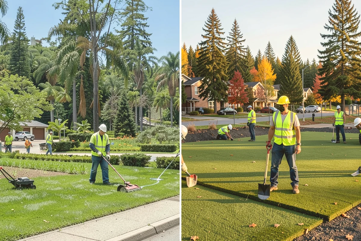 Municipal ADA Ramp Construction in Kirkland, King County, WA - Field measurement of existing slopes, landings, and drainage