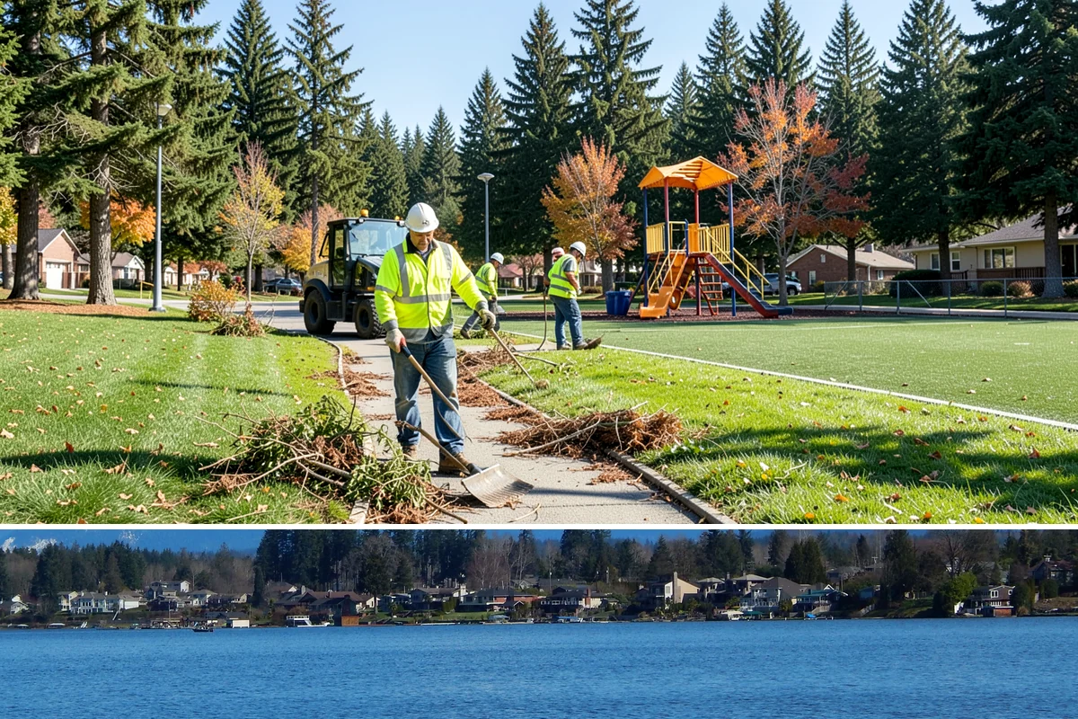Municipal ADA Ramp Construction in Lake Stevens, Snohomish County, WA - Dry-weather months allow the precise finishing and slope control that ramp compliance measurements depend on.