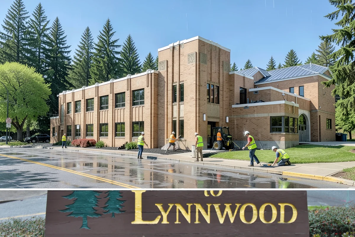 Municipal ADA Ramp Construction in Lynnwood, Snohomish County, WA - Dry-weather months allow the precise finishing and slope control that ramp compliance measurements depend on.