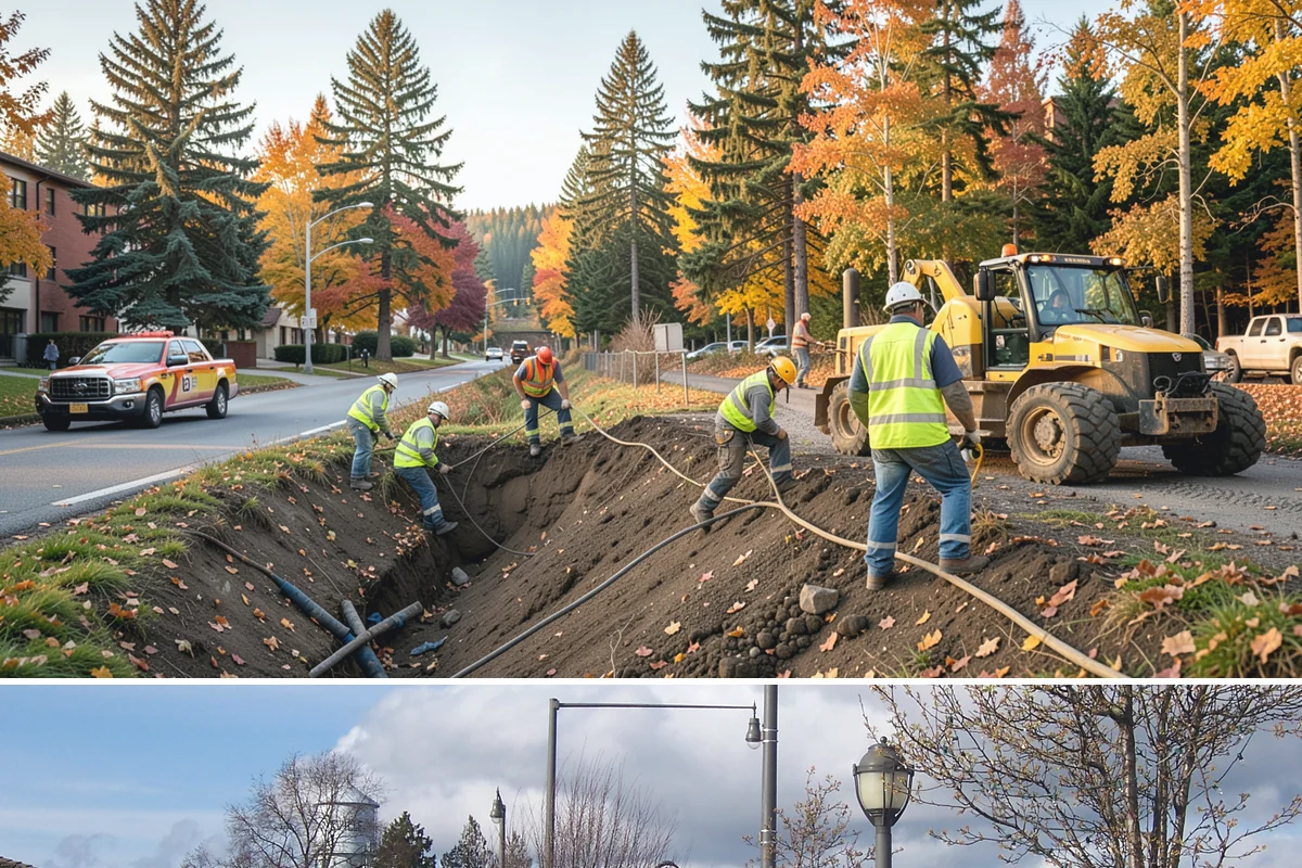 Municipal ADA Ramp Construction in Marysville, Snohomish County, WA - Dry-weather months allow the precise finishing and slope control that ramp compliance measurements depend on.