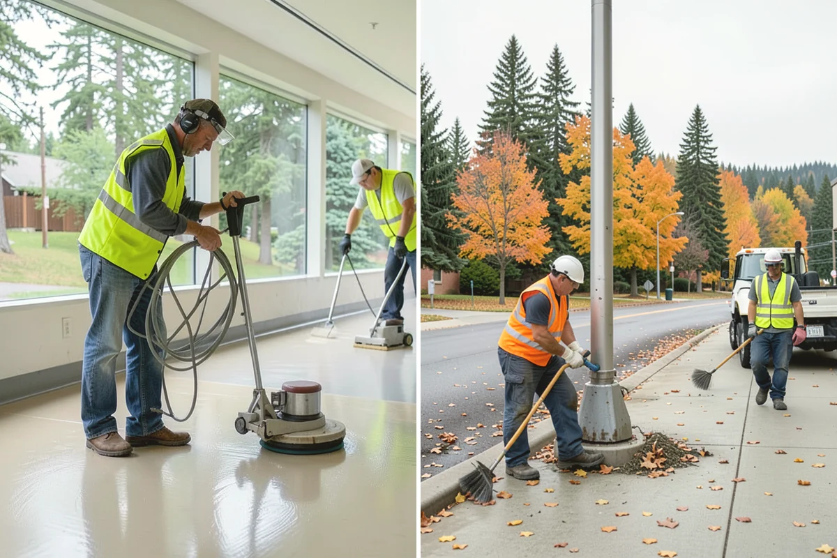 Municipal ADA Ramp Construction in Mill Creek, Snohomish County, WA - Field measurement of existing slopes, landings, and drainage