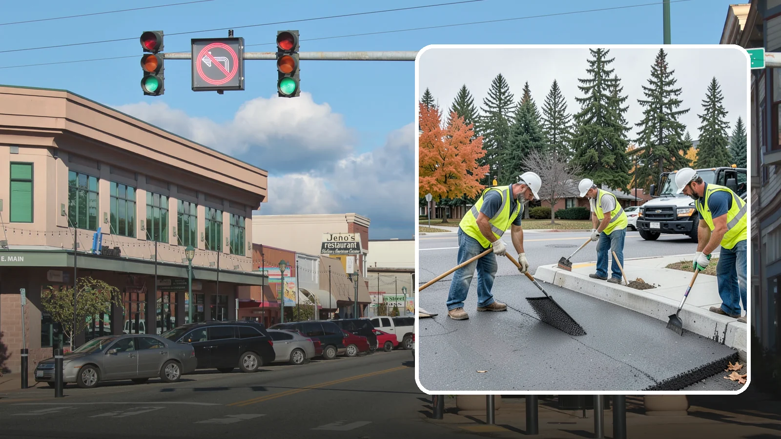 Municipal ADA Ramp Construction in Monroe, Snohomish County, WA - Construct compliant curb ramps that bring intersections into ADA and PROWAG conformance during transition-plan implementation.