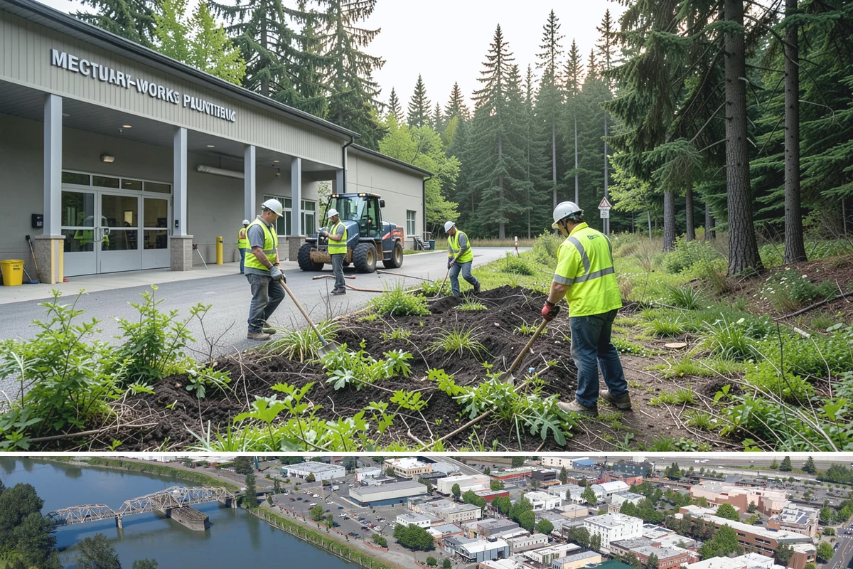 Municipal ADA Ramp Construction in Mount Vernon, Skagit County, WA - Dry-weather months allow the precise finishing and slope control that ramp compliance measurements depend on.