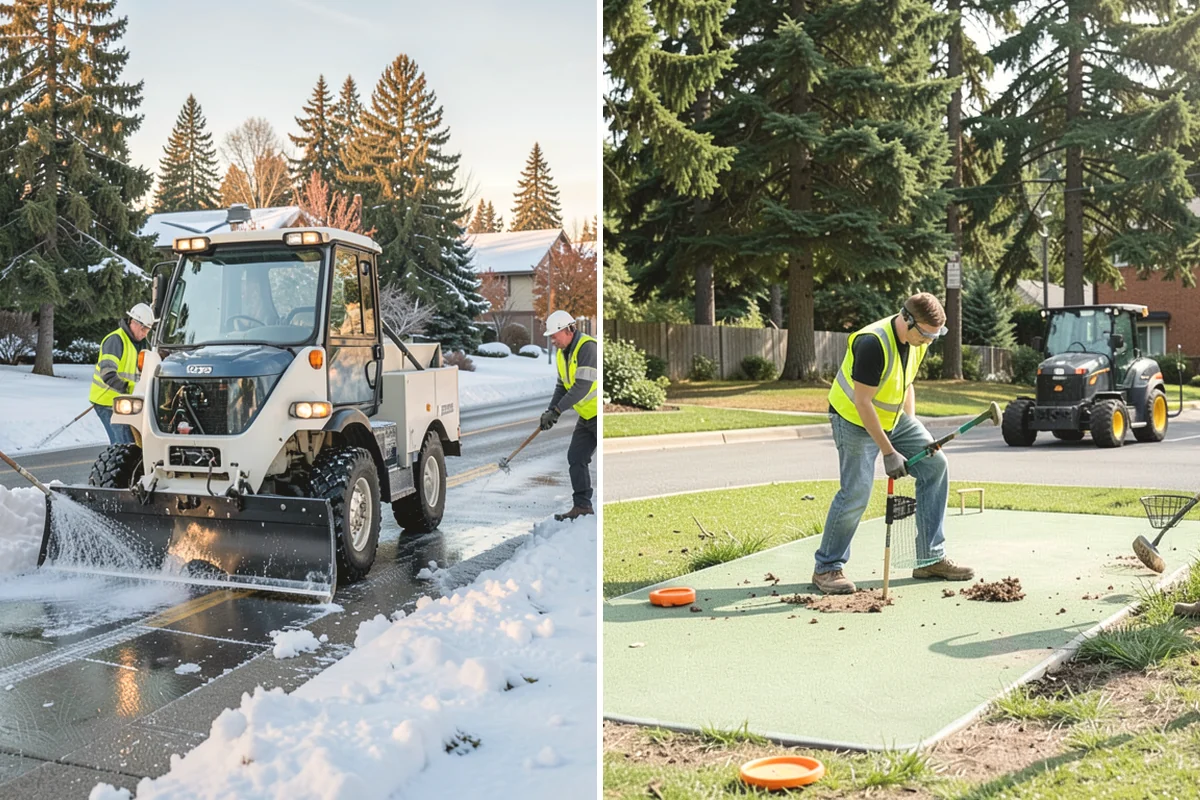 Municipal ADA Ramp Construction in Mukilteo, Snohomish County, WA - Field measurement of existing slopes, landings, and drainage