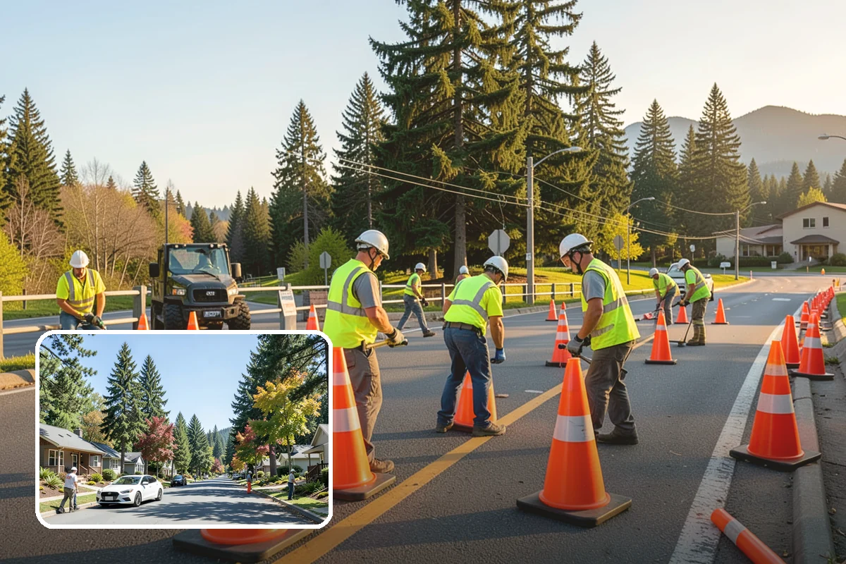 Municipal ADA Ramp Construction in Orting, Pierce County, WA - Advances your ADA transition plan with defensible compliance documentation