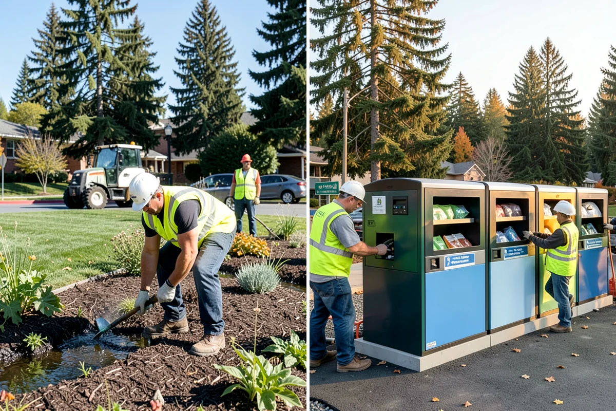 Municipal ADA Ramp Construction in Pacific, King County, WA - Field measurement of existing slopes, landings, and drainage