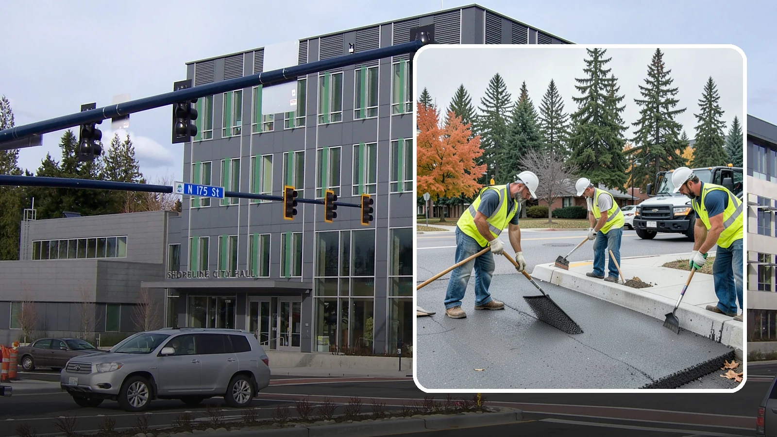 Municipal ADA Ramp Construction in Shoreline, King County, WA - Construct compliant curb ramps that bring intersections into ADA and PROWAG conformance during transition-plan implementation.