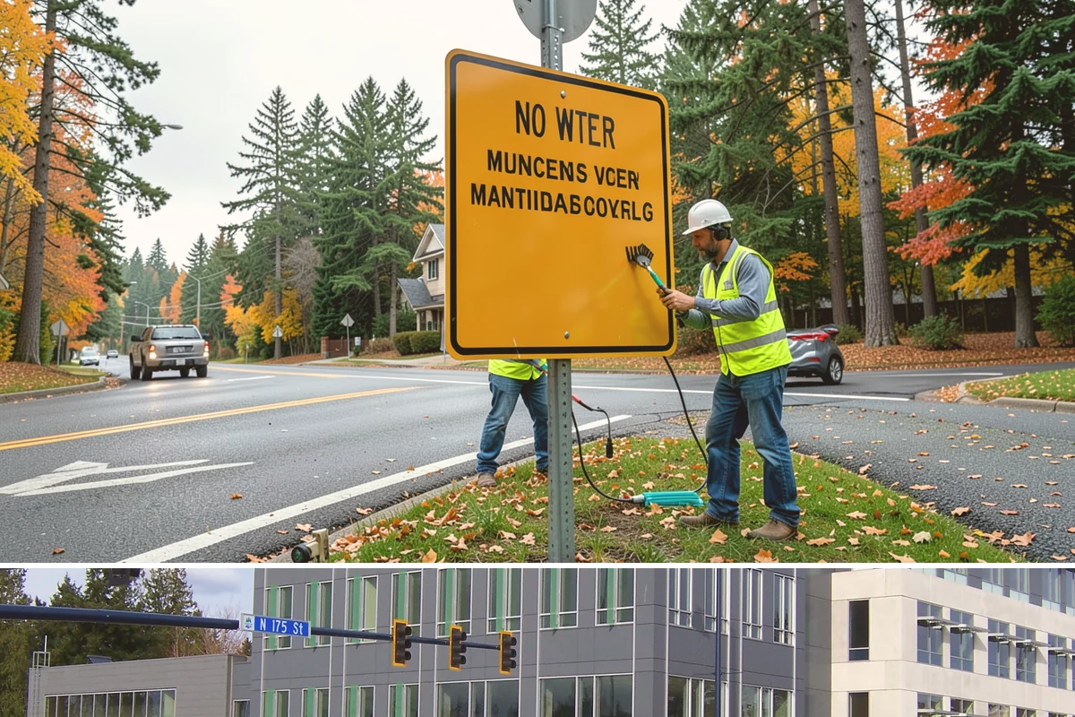 Municipal ADA Ramp Construction in Shoreline, King County, WA - Dry-weather months allow the precise finishing and slope control that ramp compliance measurements depend on.