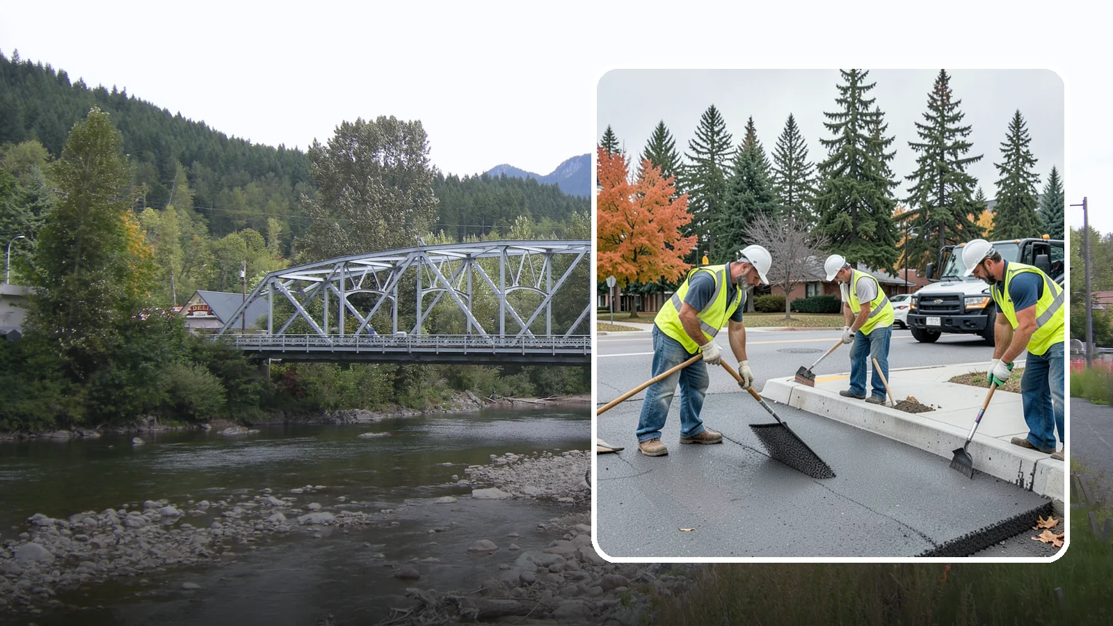 Municipal ADA Ramp Construction in Skykomish, King County, WA - Construct compliant curb ramps that bring intersections into ADA and PROWAG conformance during transition-plan implementation.