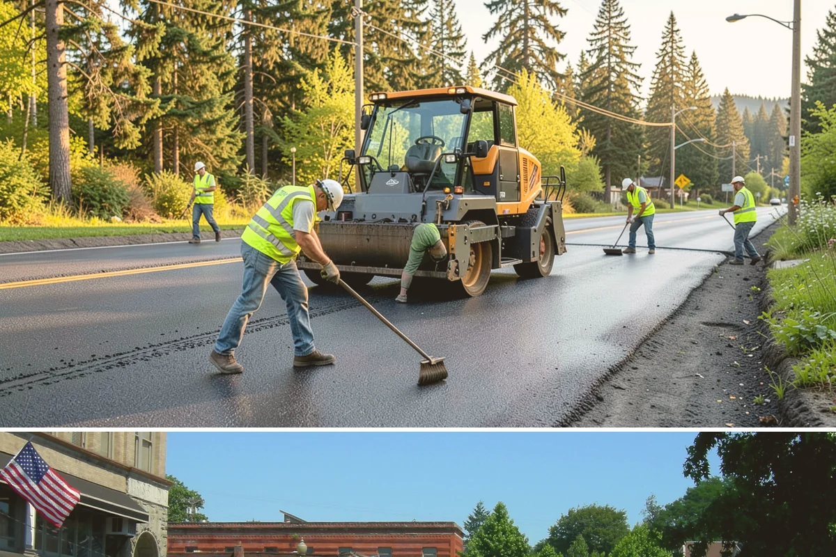 Municipal ADA Ramp Construction in Snohomish, Snohomish County, WA - Dry-weather months allow the precise finishing and slope control that ramp compliance measurements depend on.