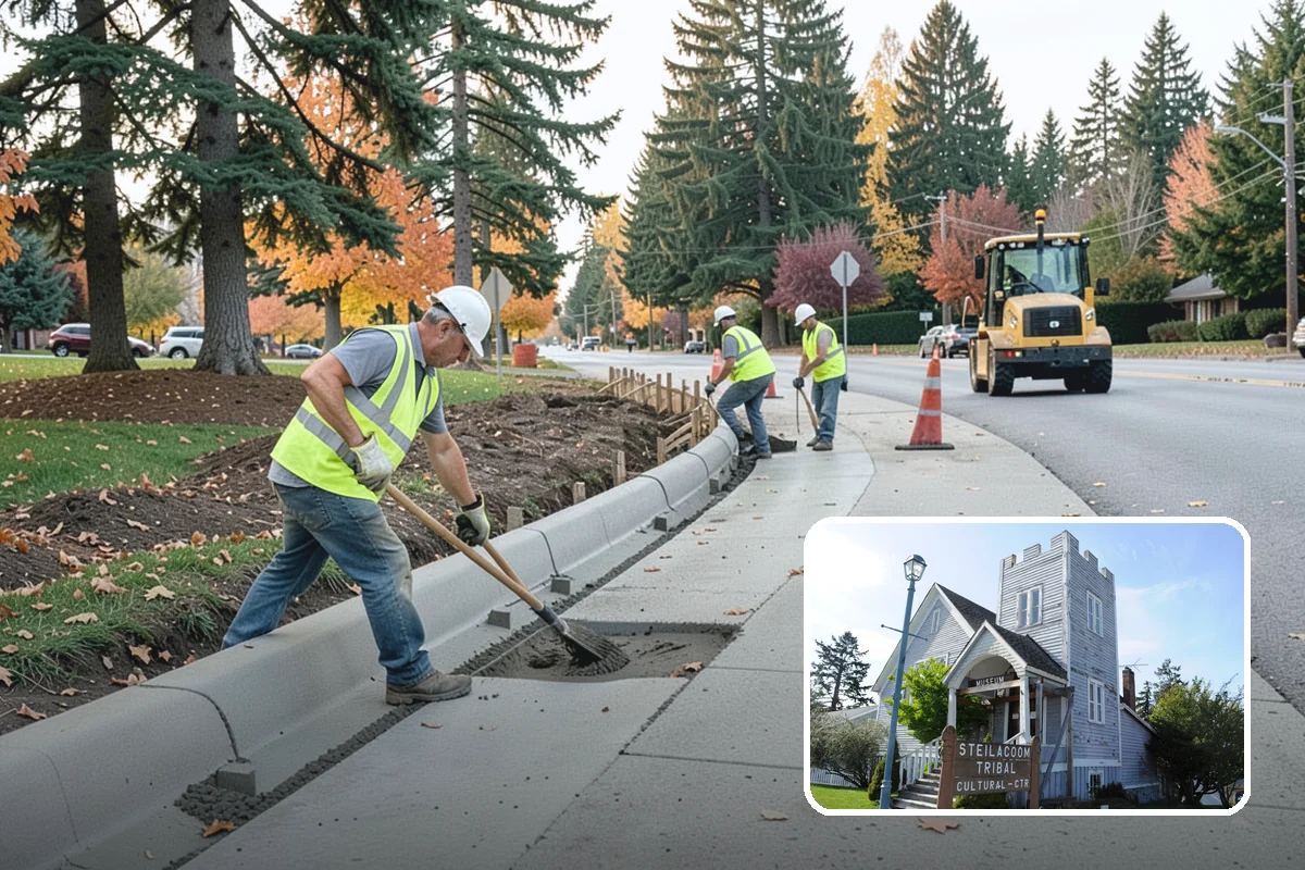 Municipal ADA Ramp Construction in Steilacoom, Pierce County, WA - Advances your ADA transition plan with defensible compliance documentation